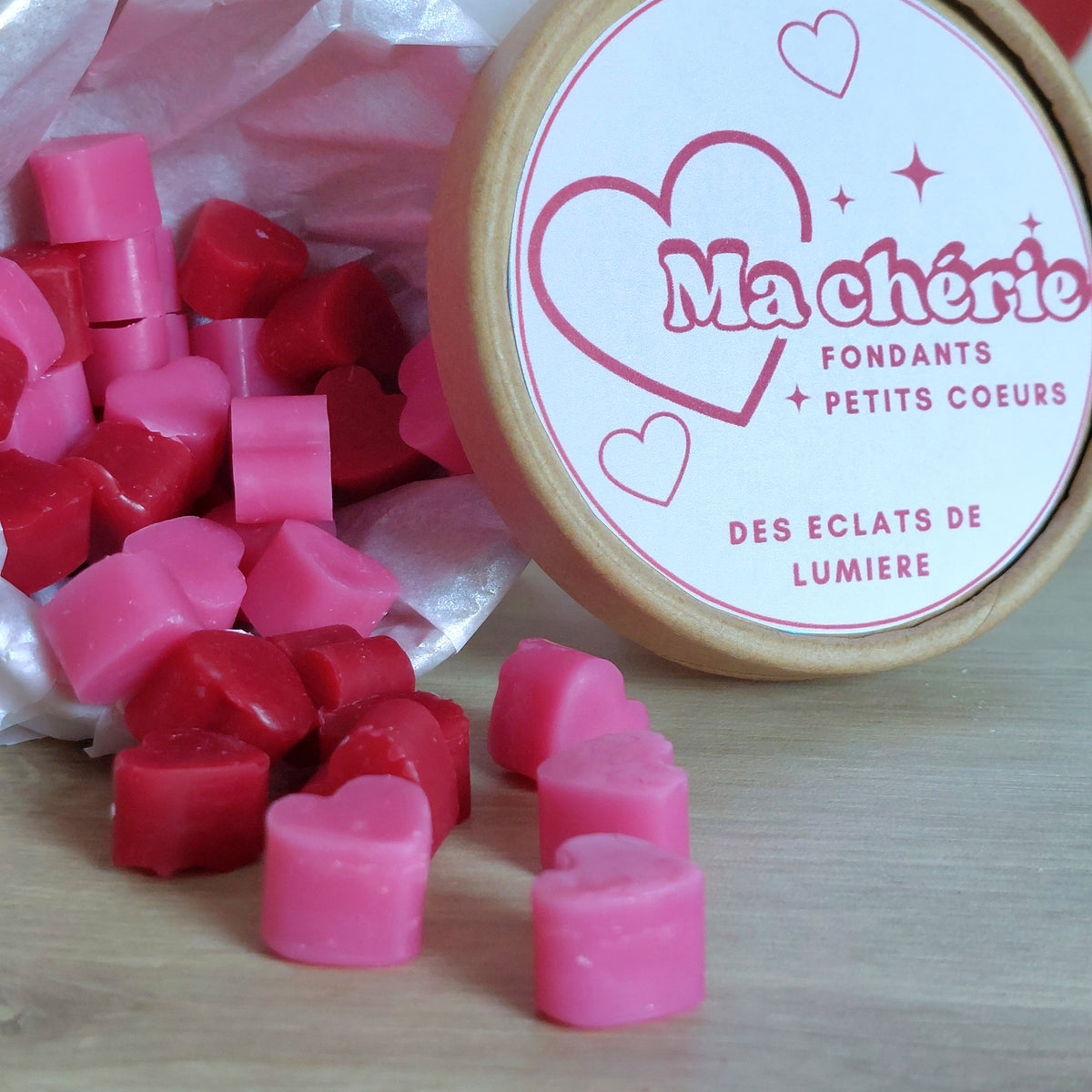 Box fondants petits coeurs
