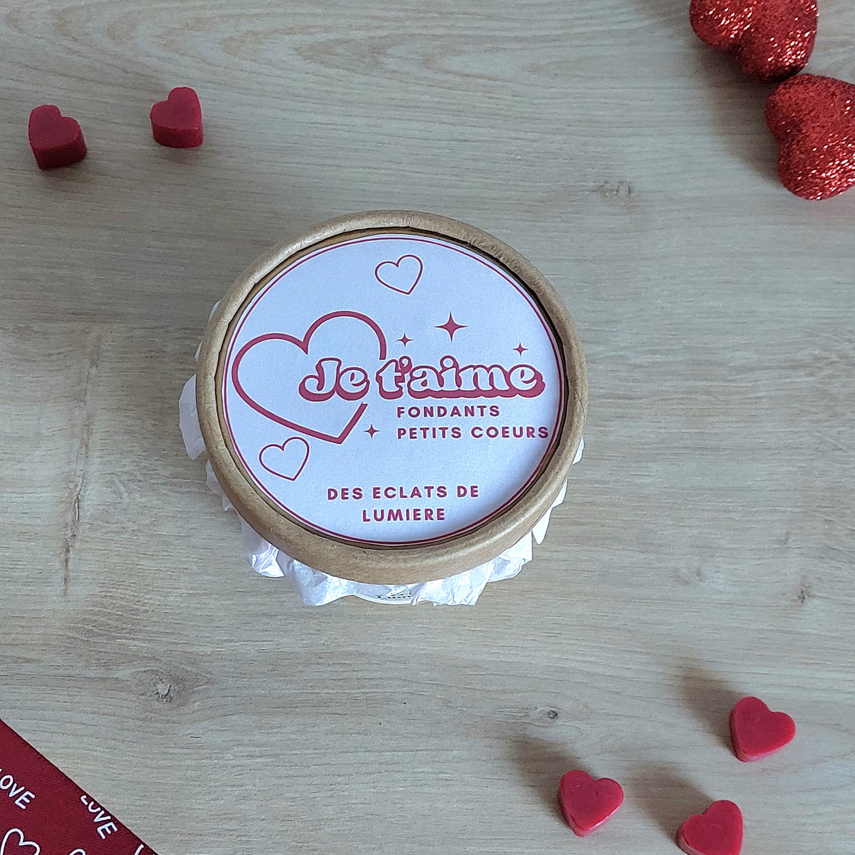 Box fondants petits coeurs