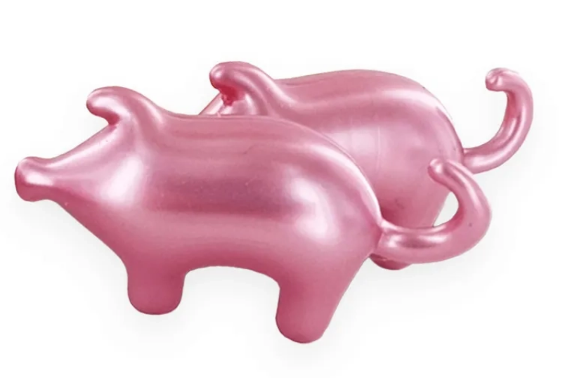 Perle de bain Cochon Rose