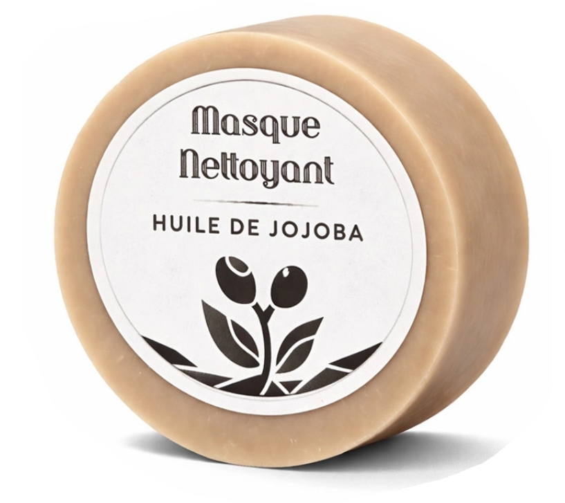 Savon masque visage à l’huile de jojoba