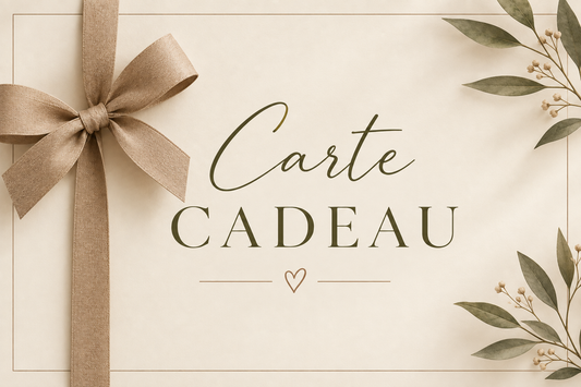 Carte cadeau montant au choix