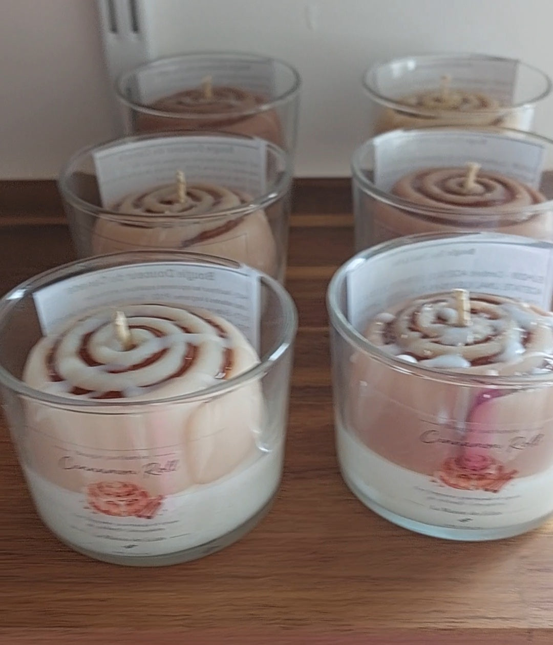 Bougie Cinnamon Roll – Moyen format